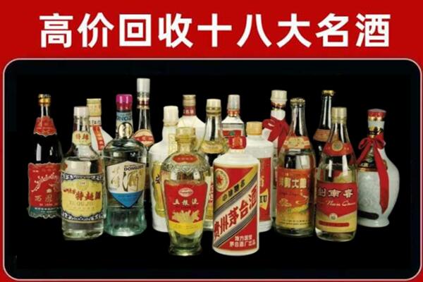 温岭回收铁盖茅台酒